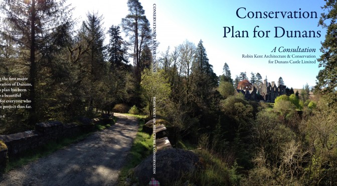 The Conservation Plan for Dunans, Lairds and Ladies edition is Published!