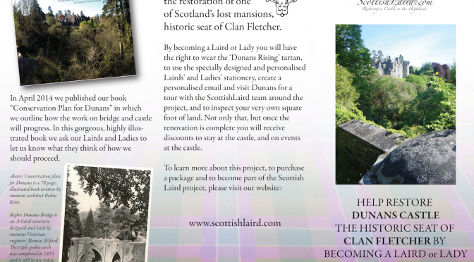 By request: a 11×8.5″ flyer for Highland Games in North America